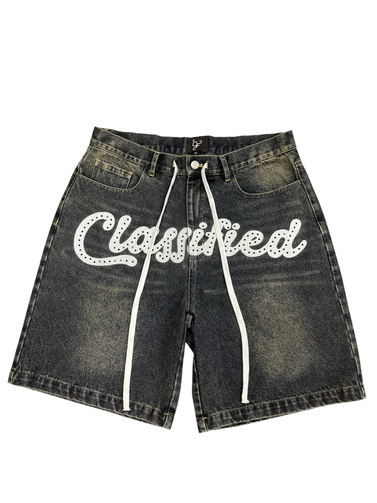 Classified Denim Shorts