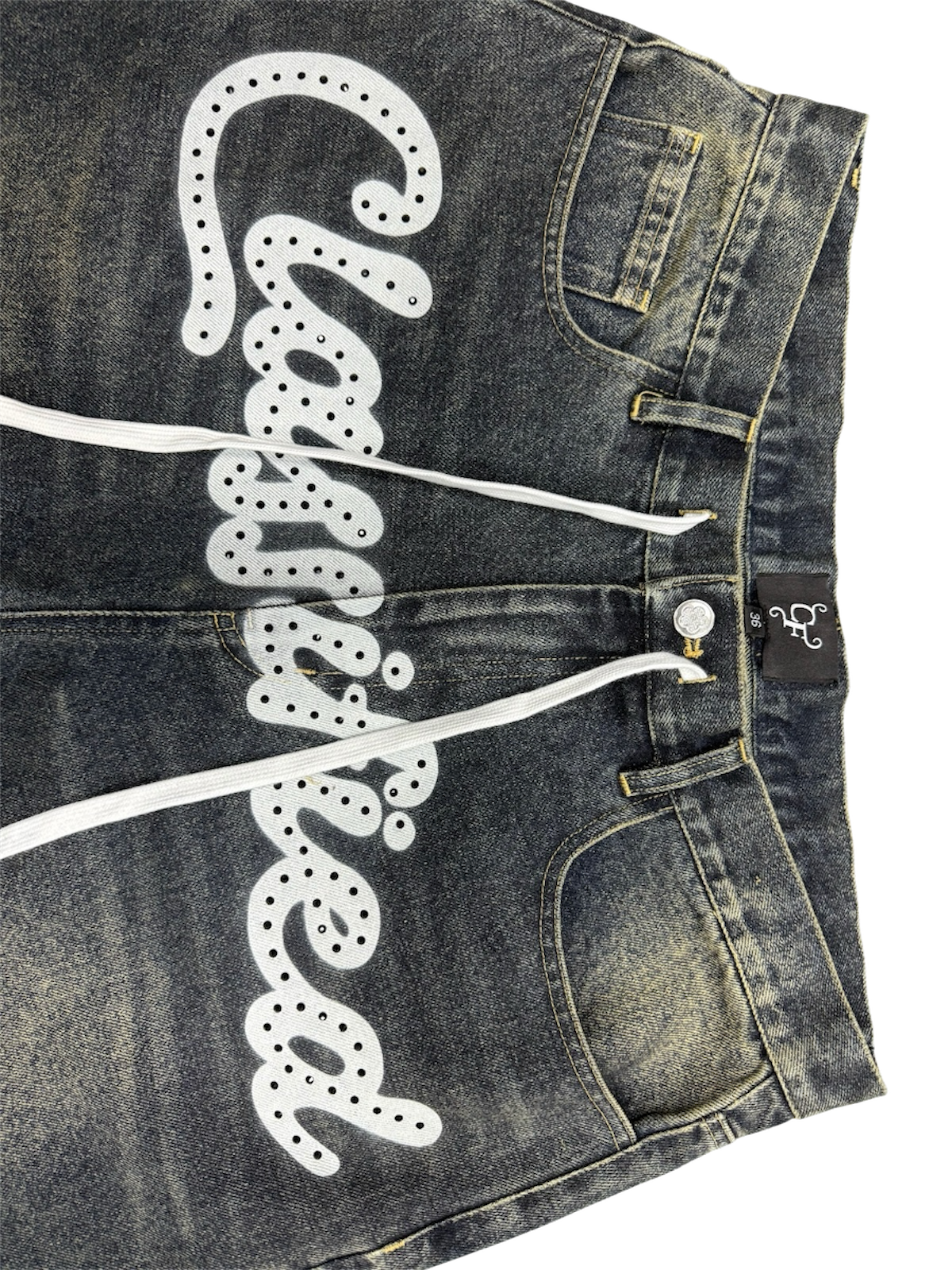 Classified Denim Shorts